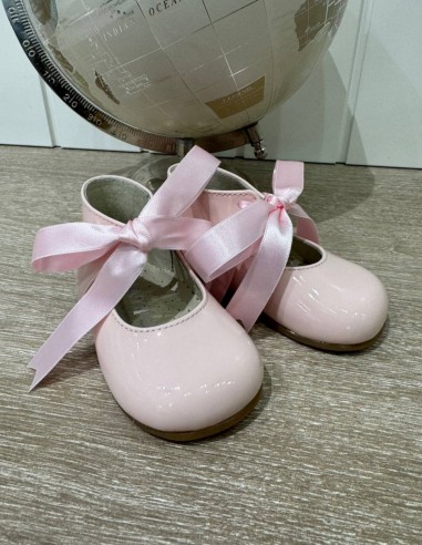 Scarpa Ballerina Rosa con fiocco PANYNO