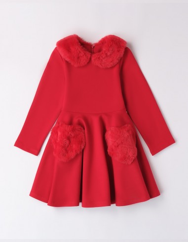 Vestito ROSSO  Bimba Sarabanda